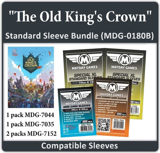 "The Old King's Crown" Compatible Card Sleeve Bundle - Nick Nack's Full Frontal Attack