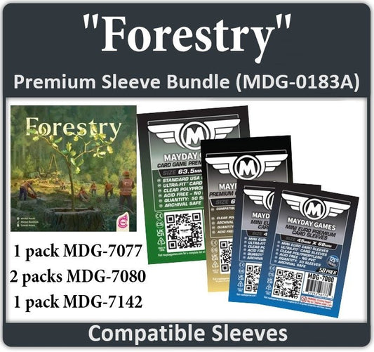 "Forestry" Compatible Card Sleeve Bundle - Nick Nack's Full Frontal Attack