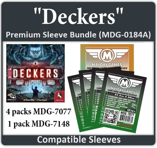 "Deckers" Compatible Card Sleeve Bundle - Nick Nack's Full Frontal Attack