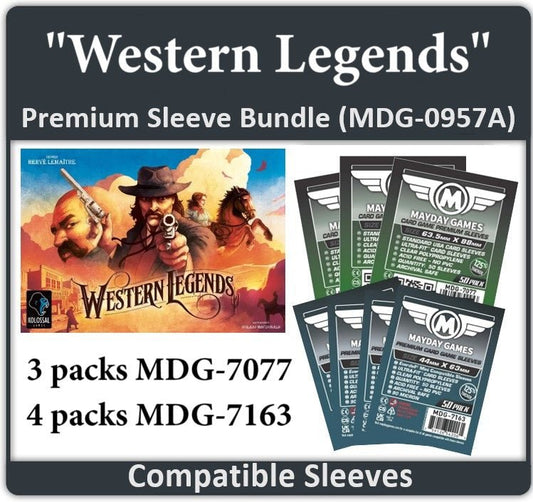 "Western Legends" Compatible Card Sleeve Bundle - Nick Nack's Full Frontal Attack