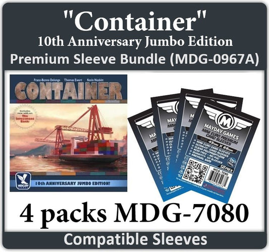 "Container (10th Anniversary Jumbo Edition)" Compatible Card Sleeve Bundle - Nick Nack's Full Frontal Attack