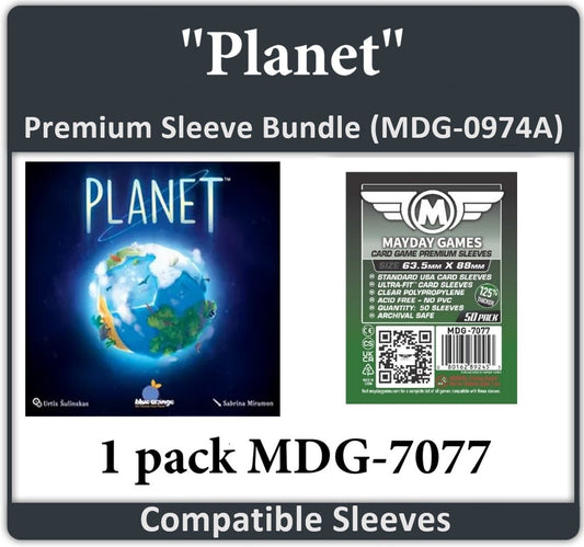 "Planet" Compatible Card Sleeve Bundle - Nick Nack's Full Frontal Attack