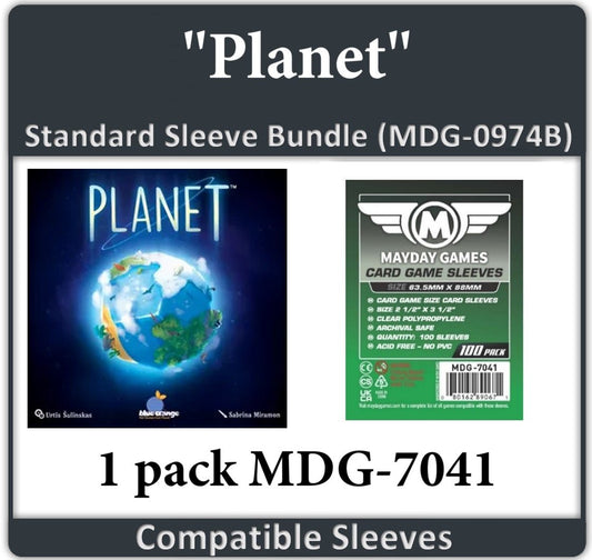 "Planet" Compatible Card Sleeve Bundle - Nick Nack's Full Frontal Attack