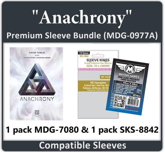 "Anachrony" Compatible Card Sleeve Bundle - Nick Nack's Full Frontal Attack