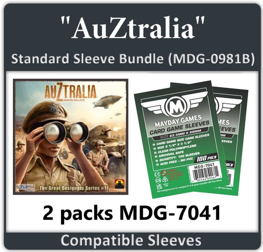"AuZtralia" Compatible Card Sleeve Bundle - Nick Nack's Full Frontal Attack