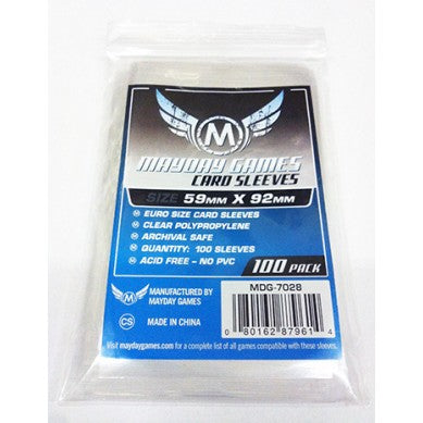 Euro Game Card Sleeves (59x92mm) Standard 7028 or Premium 7029