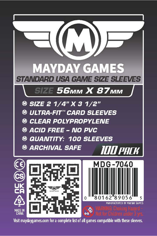 Standard USA Card Sleeves (56x87mm) - Nick Nack's Full Frontal Attack