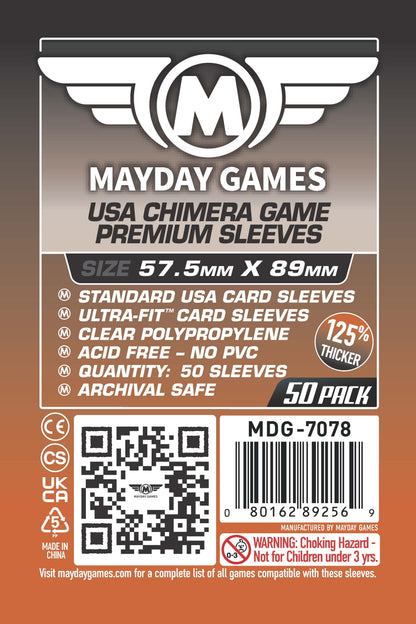 Standard USA Chimera Card Sleeves (57.5x89mm) Standard 7044 or Premium 7078