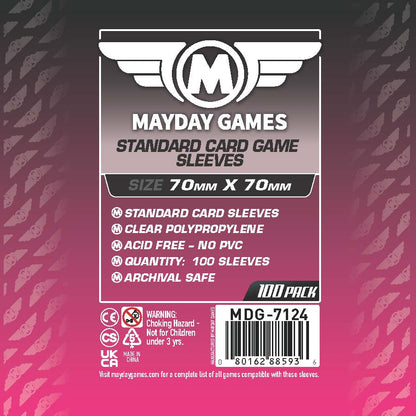 Square Small Card Sleeves (70x70mm)