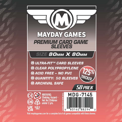 Square Medium Card Sleeves (80x80mm)