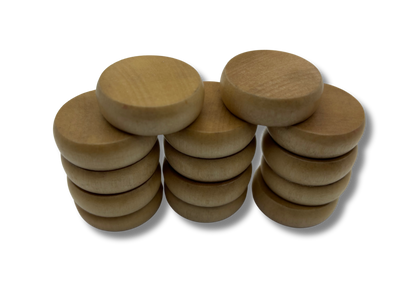 ELITE 14 Count Crokinole Discs (Choose from 10 colors) + Scoring Peg