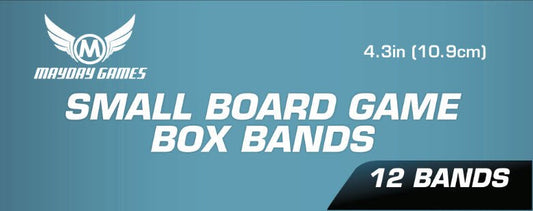 12 Pack of Small Board Game Box Bands (4.3 inches) - Nick Nack's Full Frontal Attack