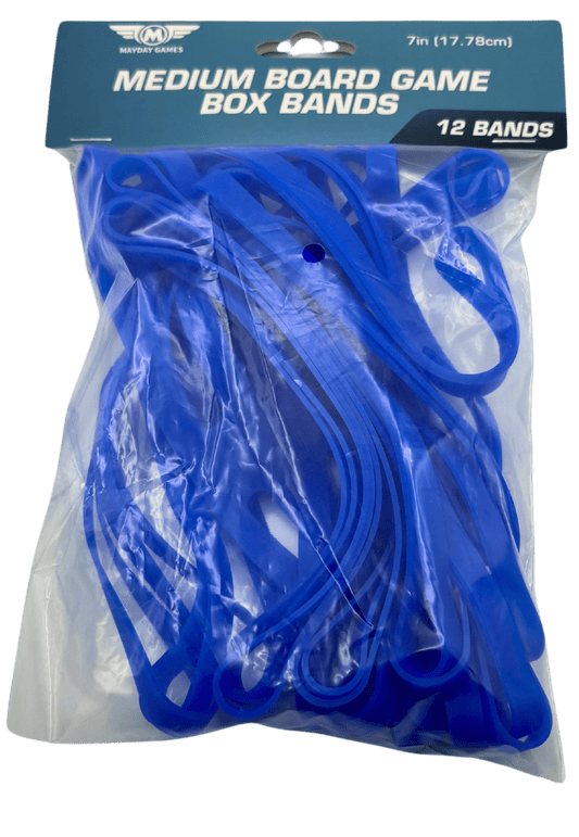 12 Pack of Medium Board Game Box Bands (7 inches) - Nick Nack's Full Frontal Attack