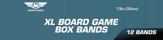 12 Pack of XL Board Game Box Bands (13 inches) - Nick Nack's Full Frontal Attack