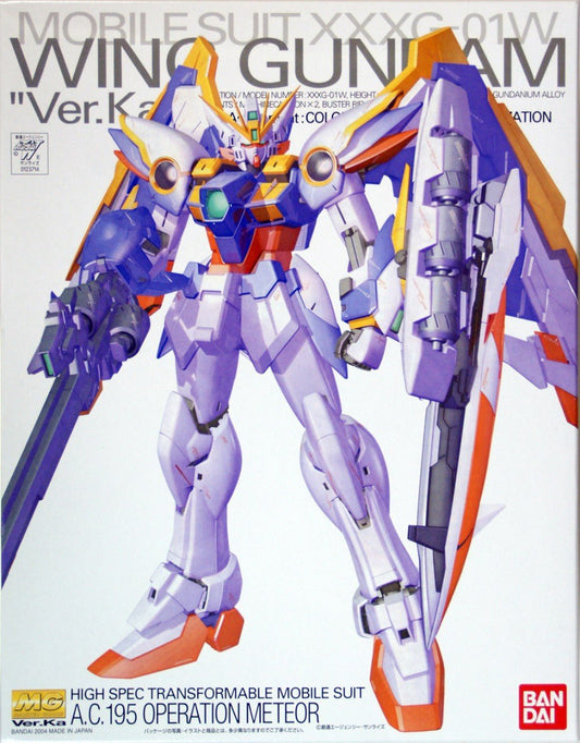 Bandai Hobby Gundam Wing XXXG - 01W Wing Gundam Ver.Ka MG 1/100 Model Kit - Nick Nack's Full Frontal Attack