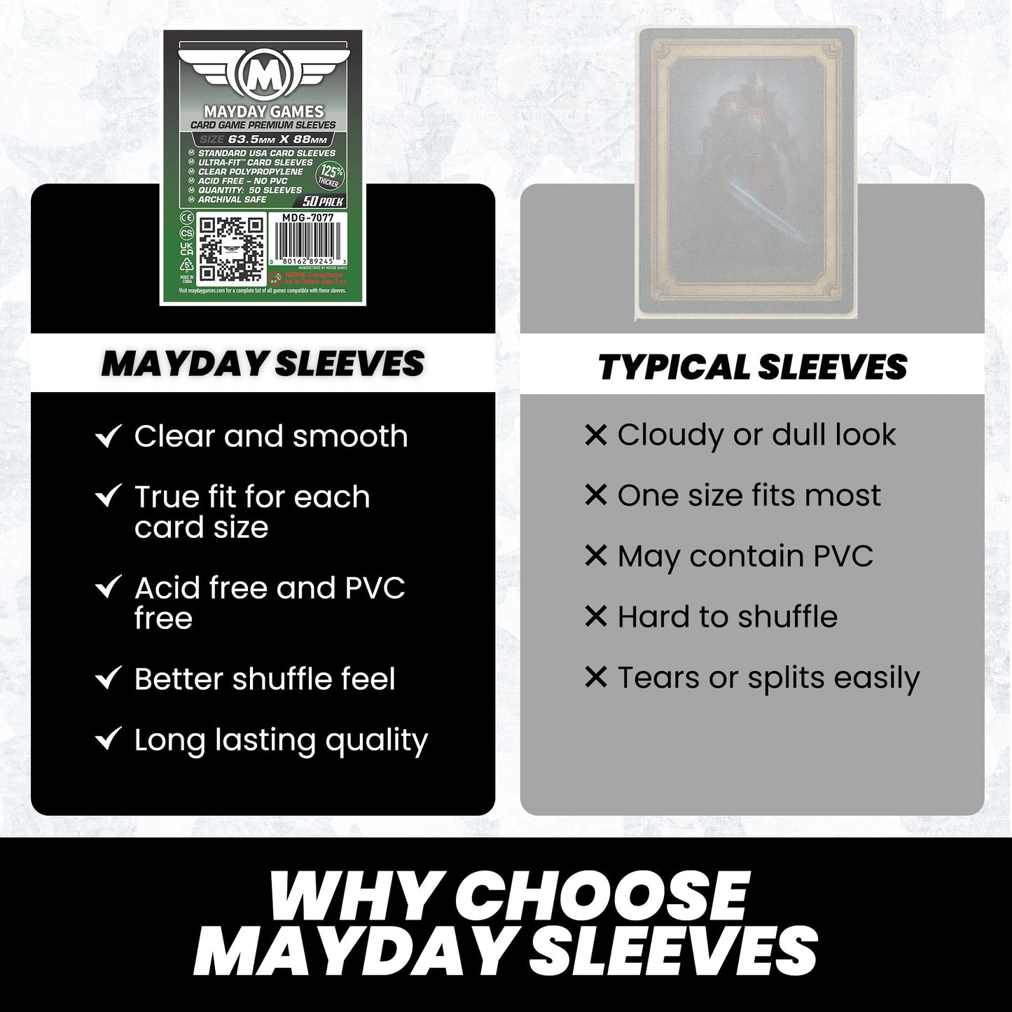 Card Game Card Sleeves (63.5x88mm)