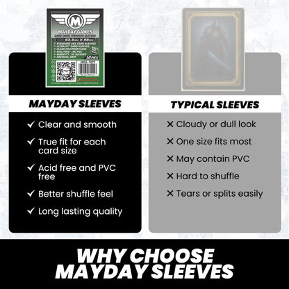 Card Game Card Sleeves (63.5x88mm)