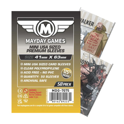 Mini USA Card Sleeves (41x63mm) Standard 7039 or Premium 7075