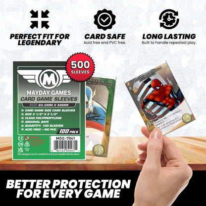 "Legendary" Compatible Card Sleeve Bundle