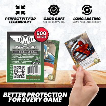 "Legendary" Compatible Card Sleeve Bundle