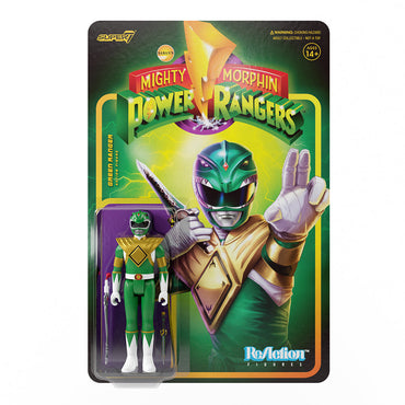 Super7 Power Rangers ReAction Figures- Green Ranger