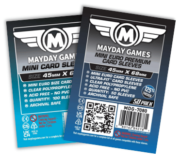 Mini Euro Card Sleeves (45x68mm) Standard 7035 or Premium 7080 - Nick Nack's Full Frontal Attack