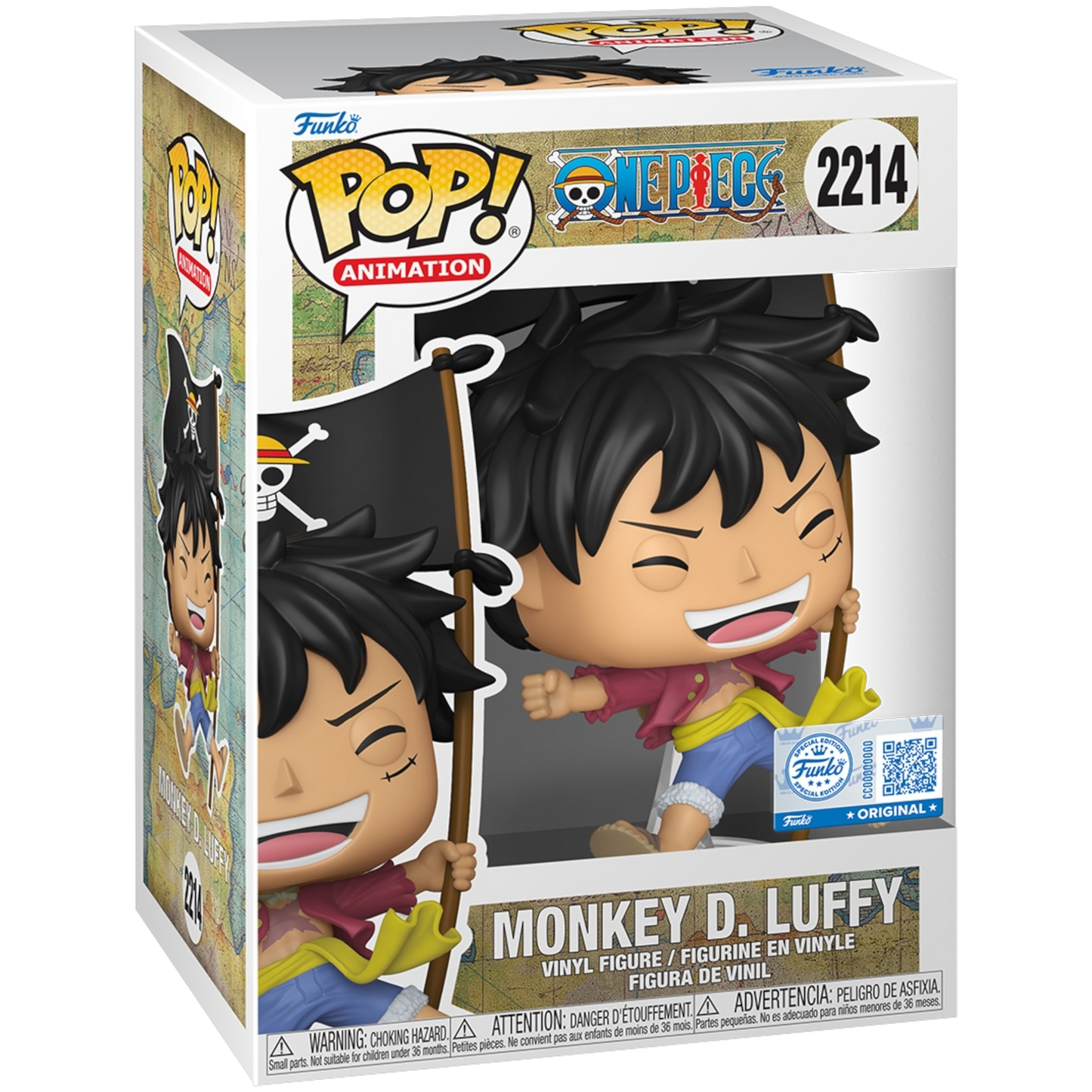 Monkey D. Luffy Pop! #2214