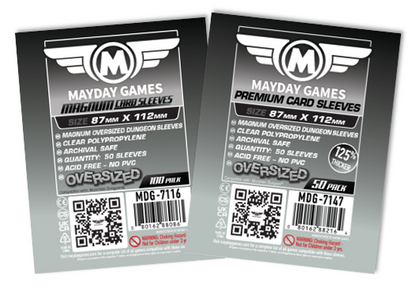 "Munchkin Dungeon" Compatible Sleeves Magnum Oversized (87x112mm)