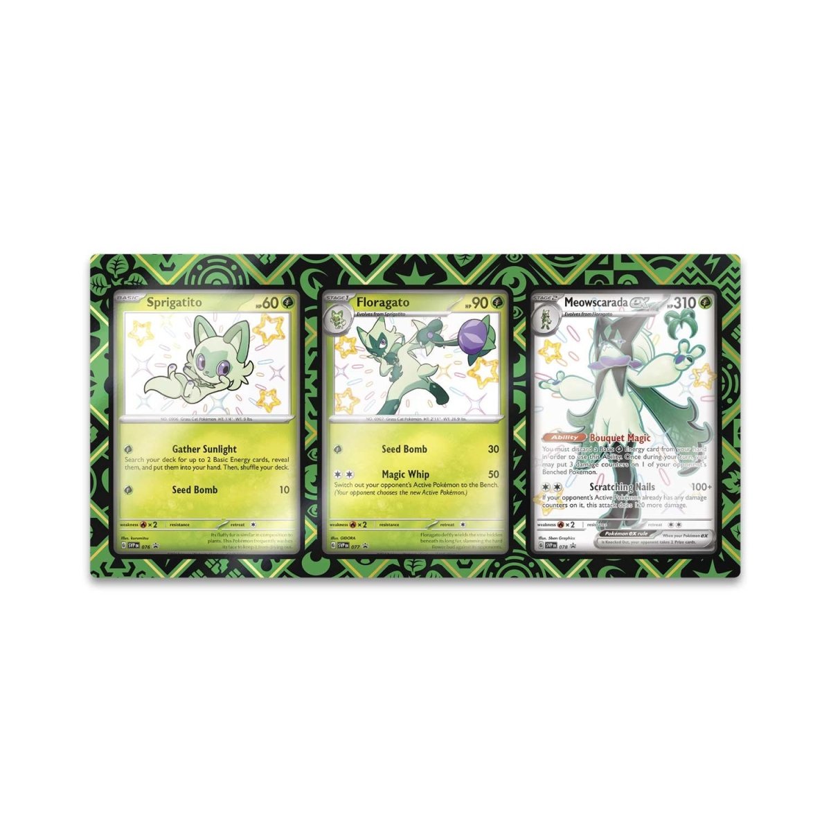 Pokemon 3-Card Magnetic Display