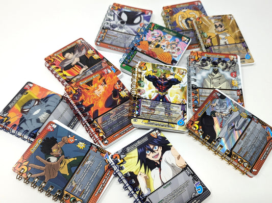 Heroes & Teachers MHA Trading Card Notebook