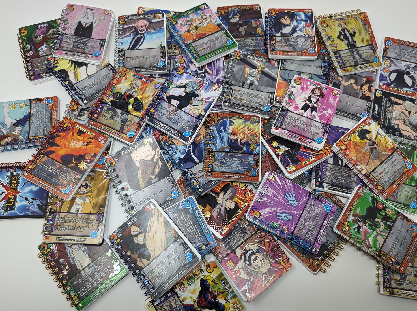 Heroes & Teachers MHA Trading Card Notebook