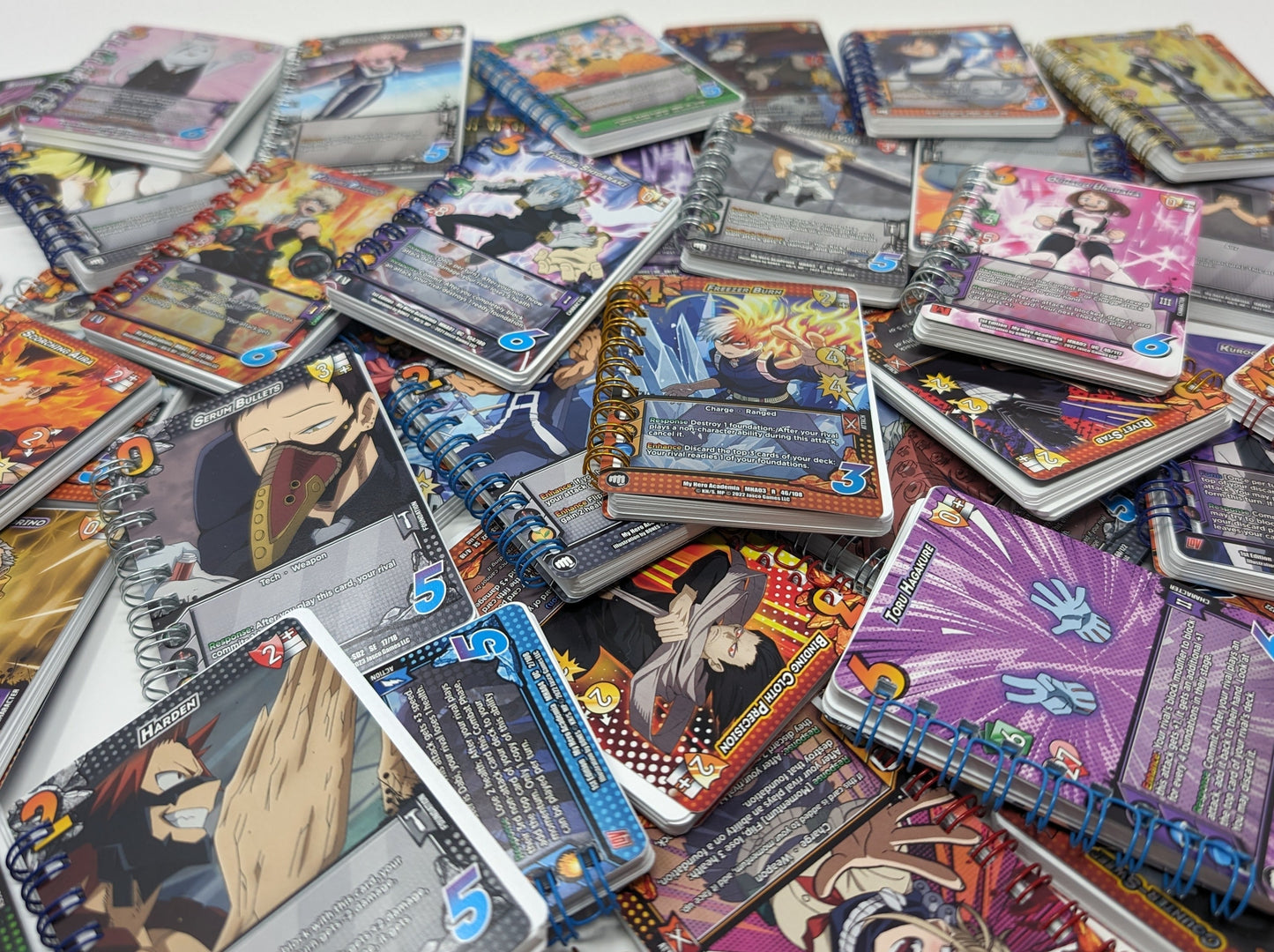 Heroes & Teachers MHA Trading Card Notebook