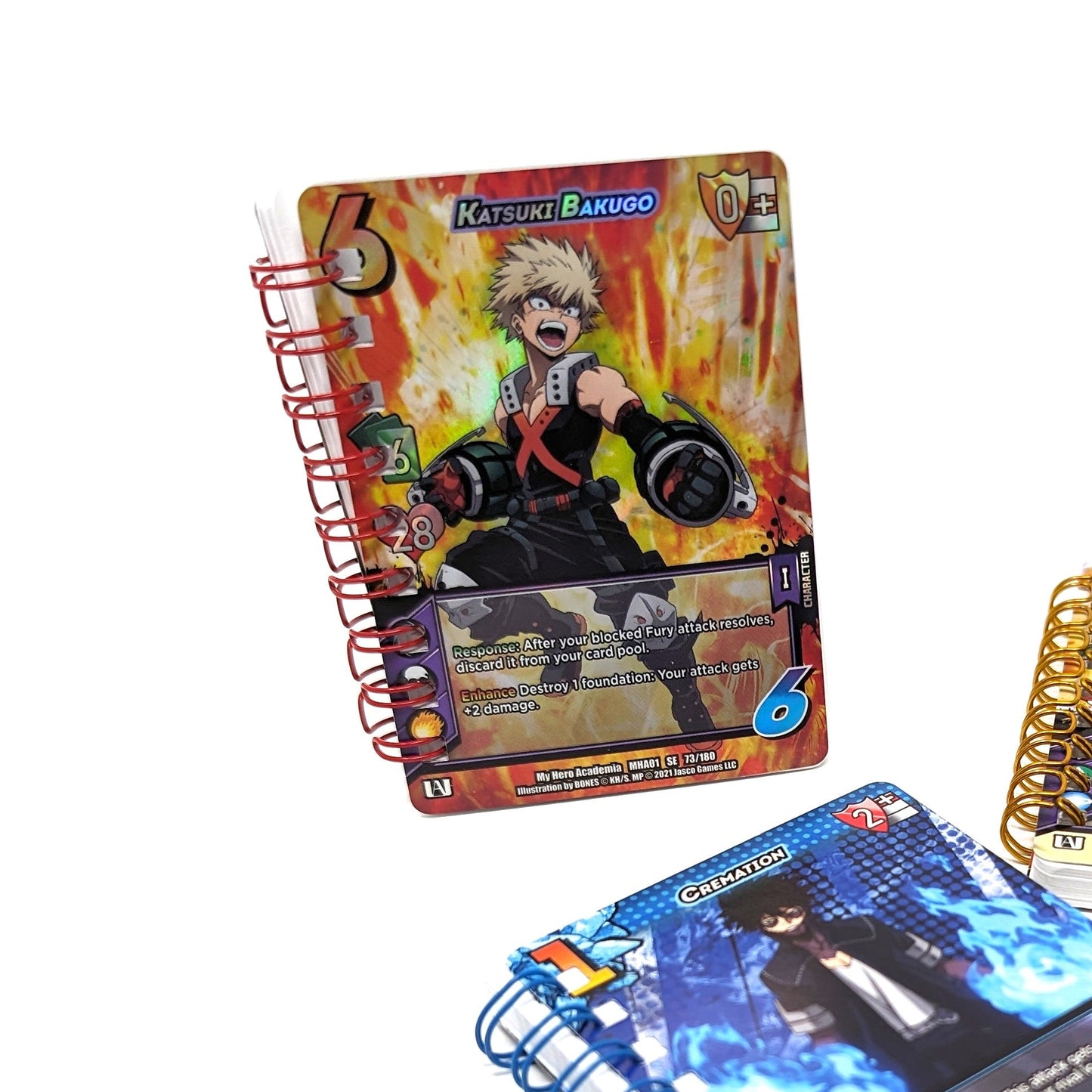 My Hero Academia Trading Card Notebook