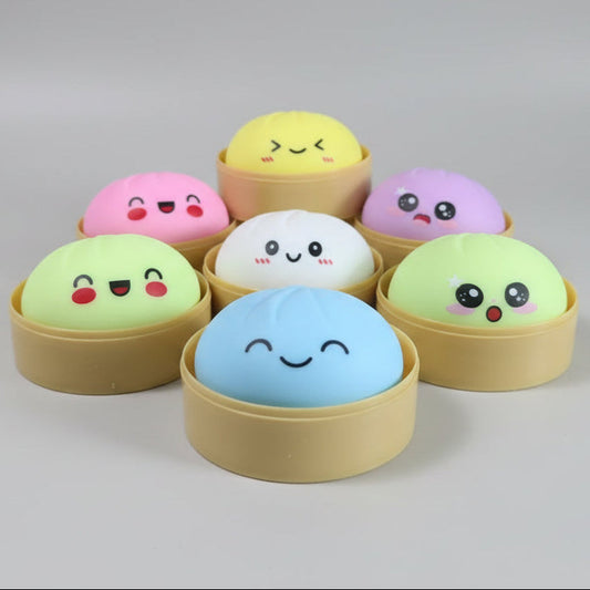 (Pastel Soft Squish) Squishy Bun Mystery Dumplings