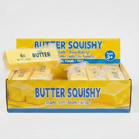 Small Stick of Butter Squishy (SMELLS LIKE BUTTER) - Nick Nack's Full Frontal Attack