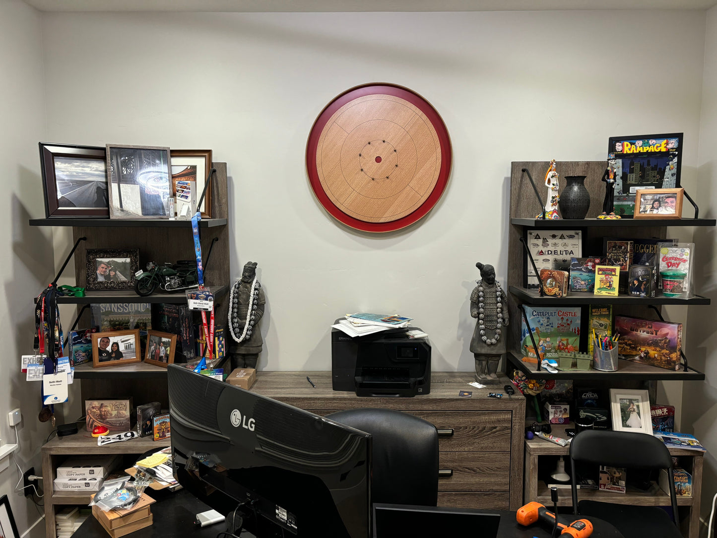 Elite Crokinole Wall Mount Hardware