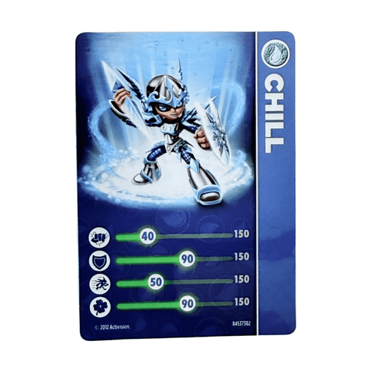 Chill (Series 1) (Stat Card) - Nick Nack's Full Frontal Attack