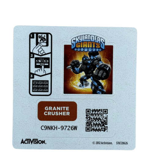 Crusher (Granite) (Sticker Sheet) - Nick Nack's Full Frontal Attack