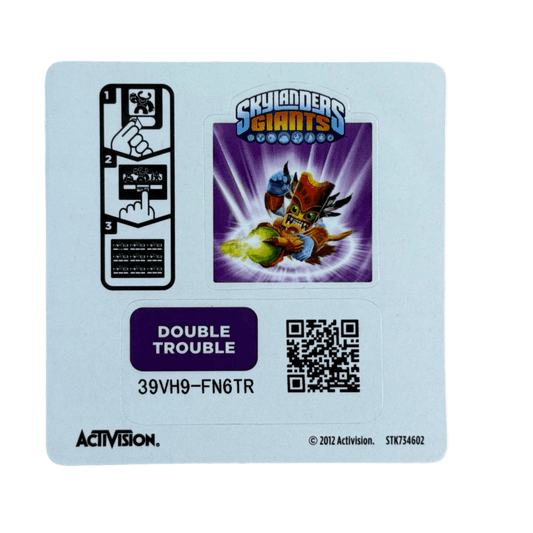 Double Trouble (Series 1.5) (Sticker Sheet) - Nick Nack's Full Frontal Attack