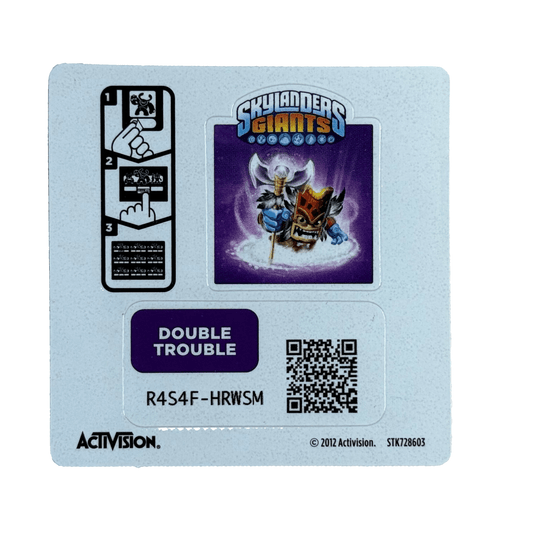 Double Trouble (Series 2) (Sticker Sheet) - Nick Nack's Full Frontal Attack