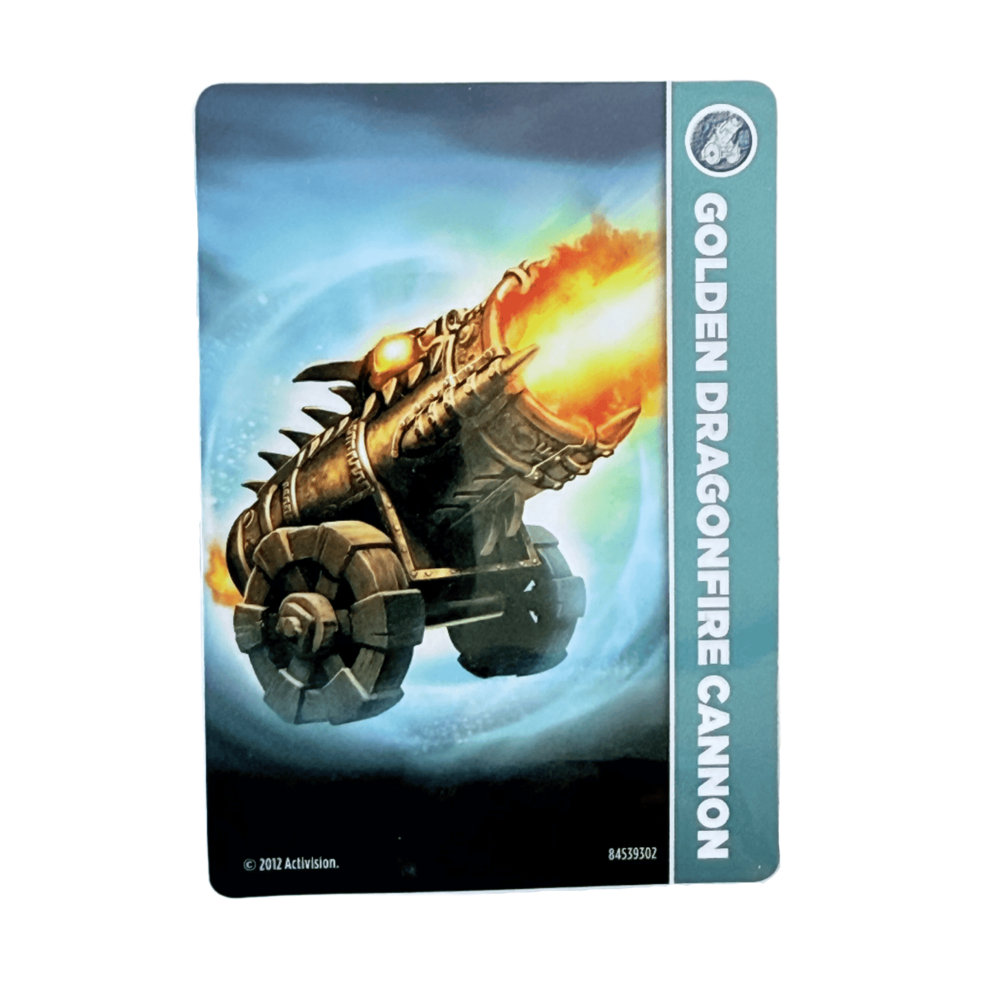 Dragonfire Cannon (Golden) (Stat Card)