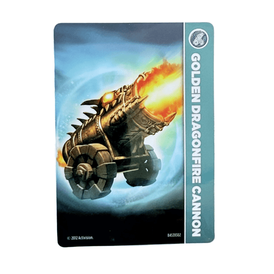 Dragonfire Cannon (Golden) (Stat Card) - Nick Nack's Full Frontal Attack