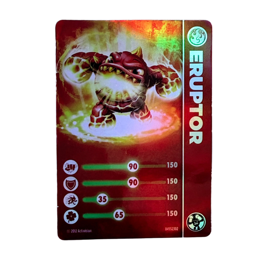 Eruptor (LightCore) (Stat Card) - Nick Nack's Full Frontal Attack