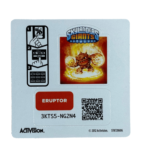 Eruptor (Series 2) (Sticker Sheet) - Nick Nack's Full Frontal Attack