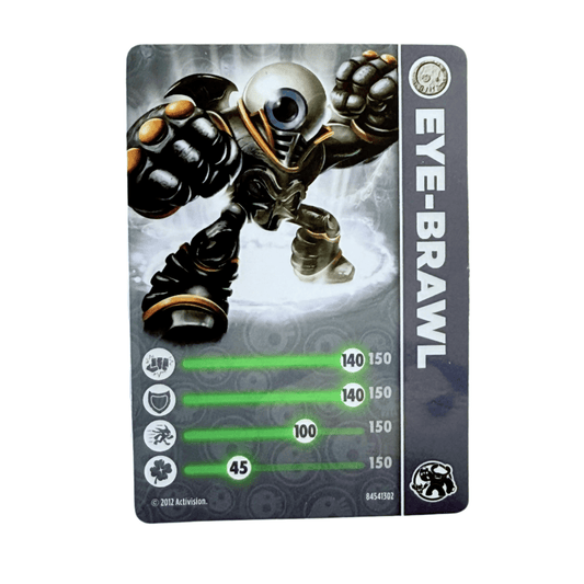 Eye-Brawl (Stat Card) - Nick Nack's Full Frontal Attack