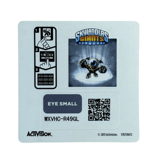 Eye Small (Sidekick) (Sticker Sheet) - Nick Nack's Full Frontal Attack