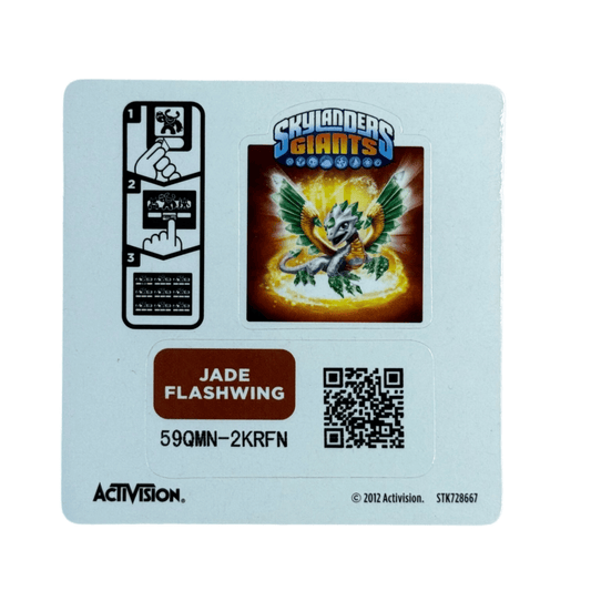 Flashwing (Jade) (Sticker Sheet) - Nick Nack's Full Frontal Attack