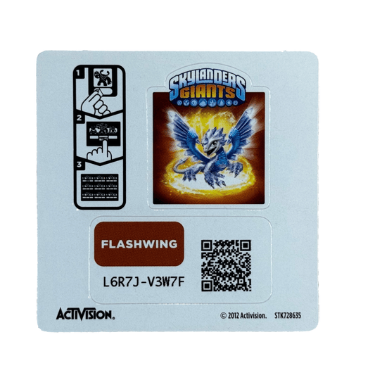 Flashwing (Series 1) (Sticker Sheet) - Nick Nack's Full Frontal Attack