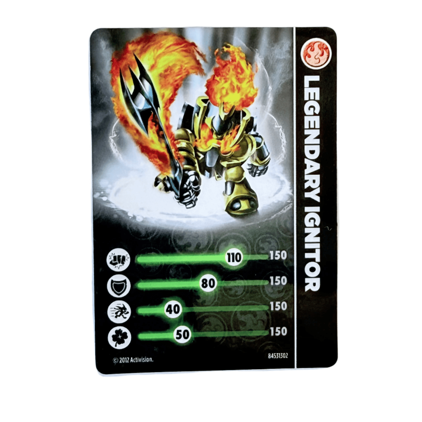 Ignitor (Legendary) (Stat Card)