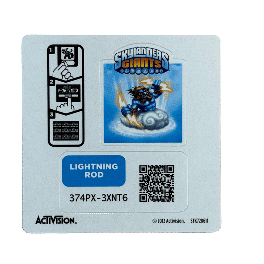 Lightning Rod (Series 2) (Sticker Sheet) - Nick Nack's Full Frontal Attack